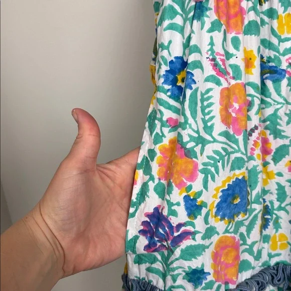Sohana Colorful Floral Ruffle Dress - M - Picture 9 of 12